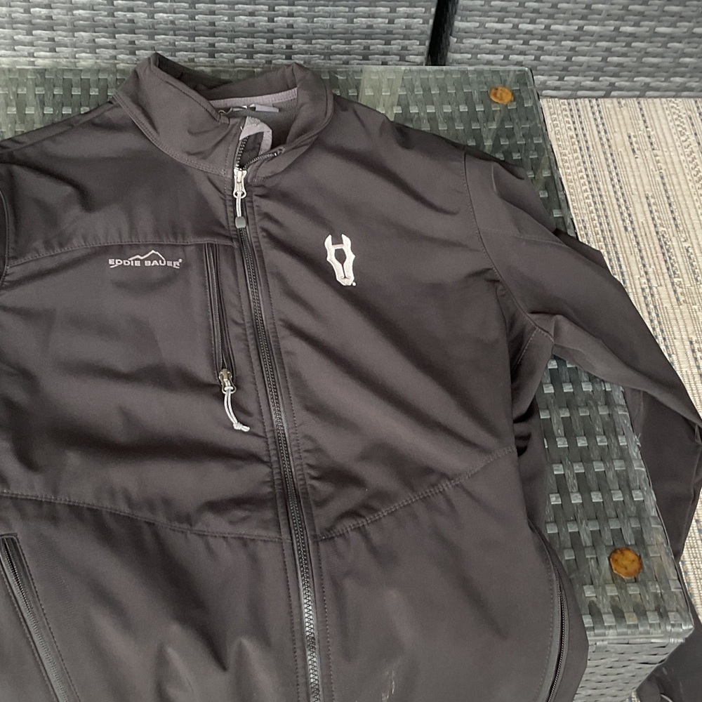 Eddie Bauer Men's Dark Gray Performance Jacket
